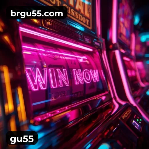 Imagem promocional da gu55 mostrando a plataforma e suas vantagens