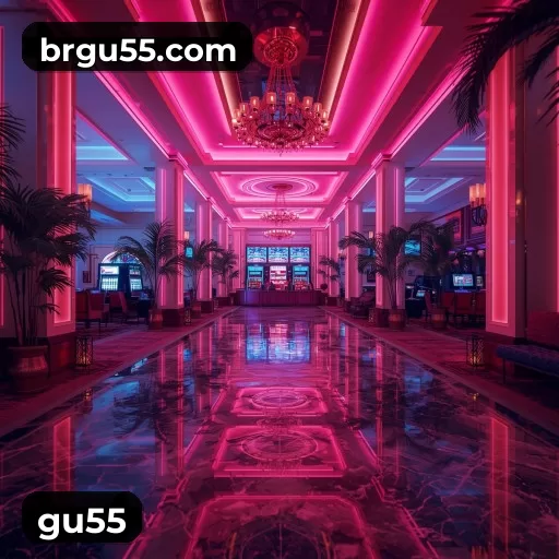 Imagem promocional da gu55 divulgando a plataforma e suas promoções