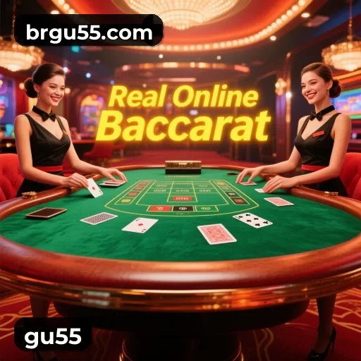 Imagem promocional da gu55 ilustrando a plataforma e seus diferenciais